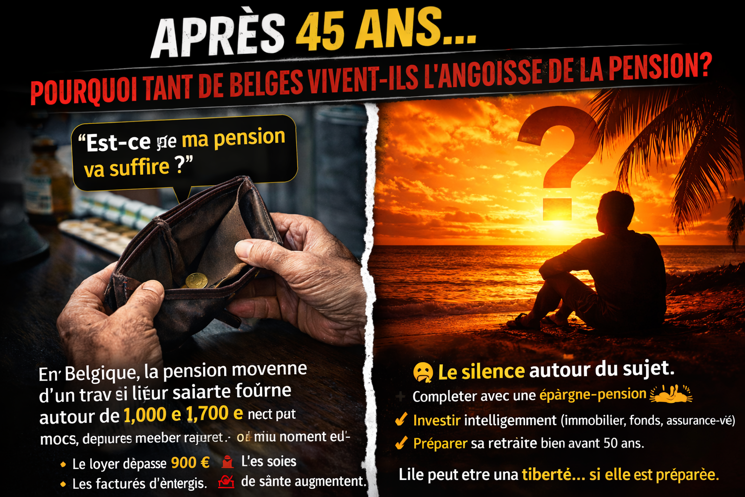 ⚠️ Pension en Belgique 